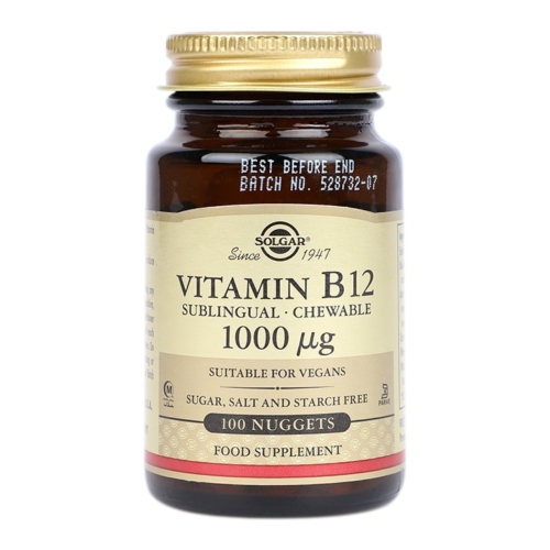 Vitamin B12 Sublingual Chewable 1000ug 100 nuggets – Little London ...