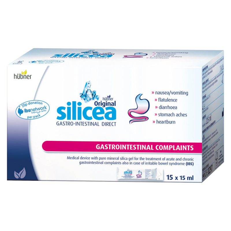 Hubner Silicea Gastro-Intestinal Gel 15 x 15ml Sachets – Little London  Herbal Store